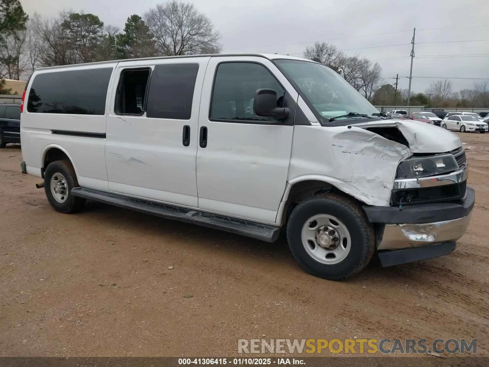 1 fotografías del automóvil dañado 1GAZGPFG4L1121251 CHEVROLET EXPRESS PASSENGER 2020