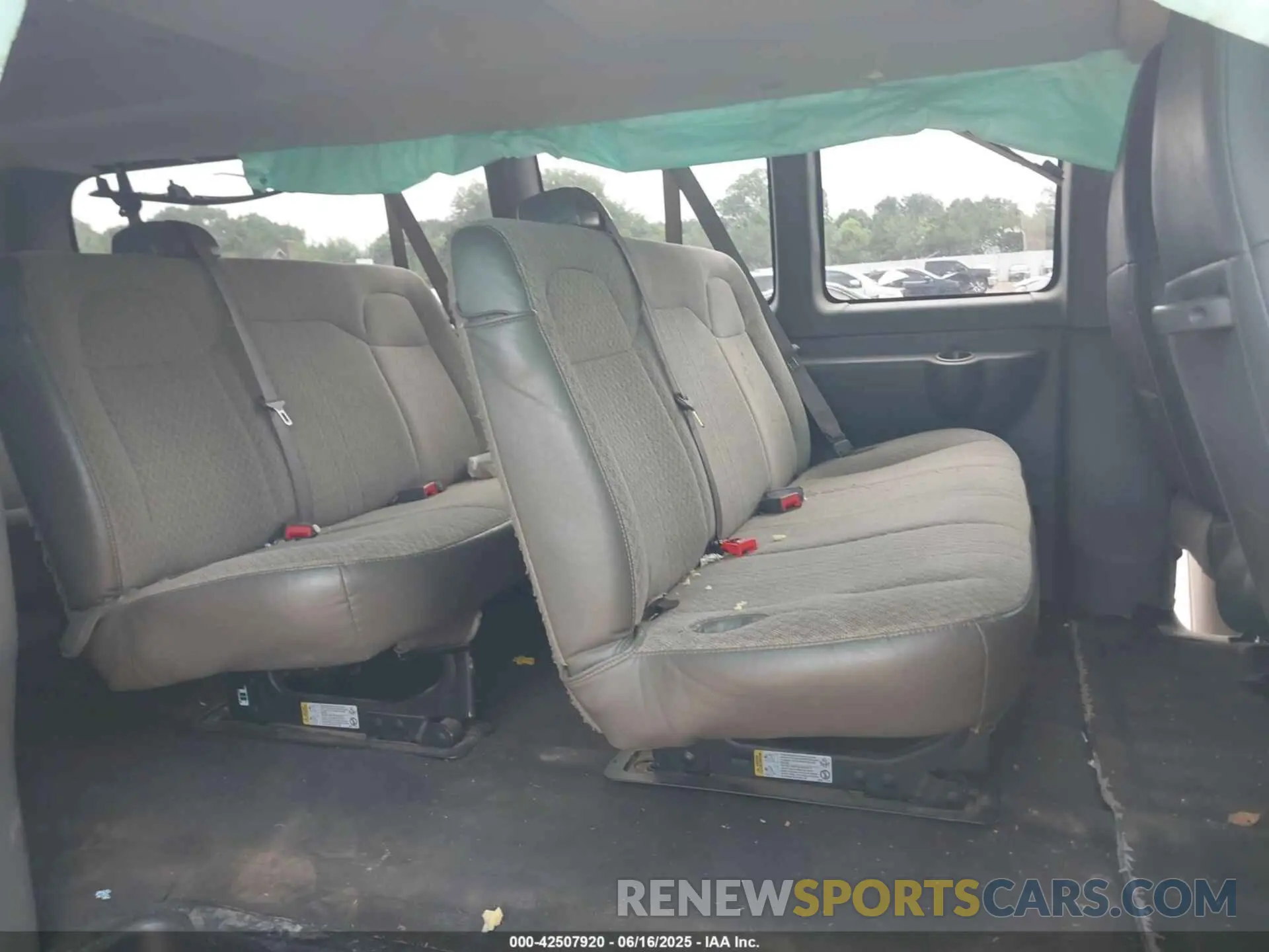 8 fotografías del automóvil dañado 1GAZGPFGXL1162855 CHEVROLET EXPRESS PASSENGER 2020