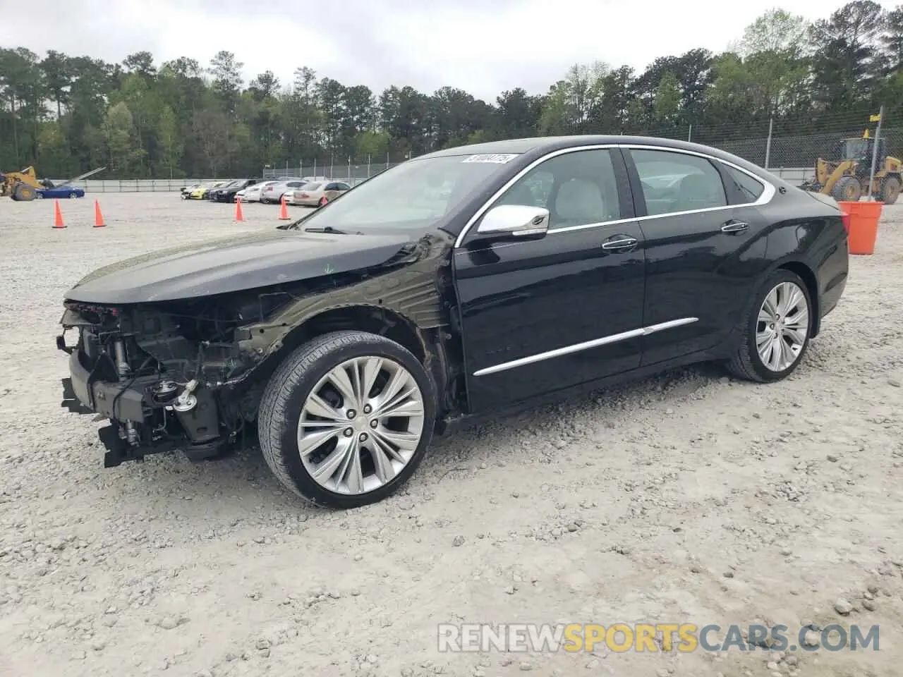 1 fotografías del automóvil dañado 1G1105S32KU101330 CHEVROLET IMPALA 2019