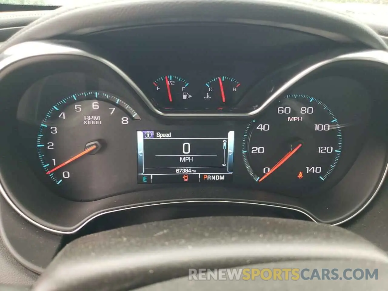 9 fotografías del automóvil dañado 1G1105S32KU101330 CHEVROLET IMPALA 2019