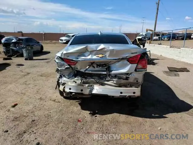 14 fotografías del automóvil dañado 1G1105S32KU112537 CHEVROLET IMPALA 2019