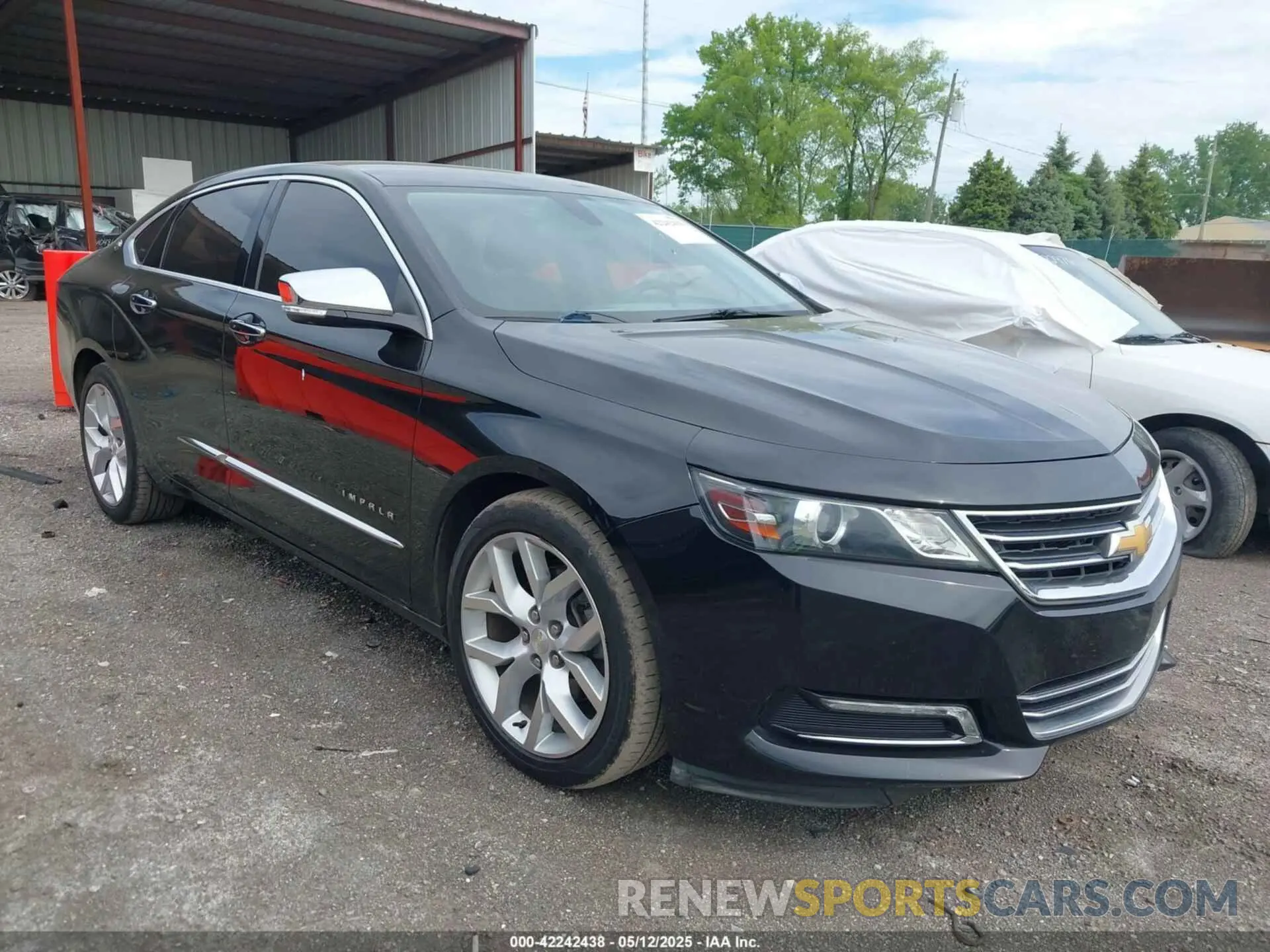 1 fotografías del automóvil dañado 1G1105S33KU104673 CHEVROLET IMPALA 2019