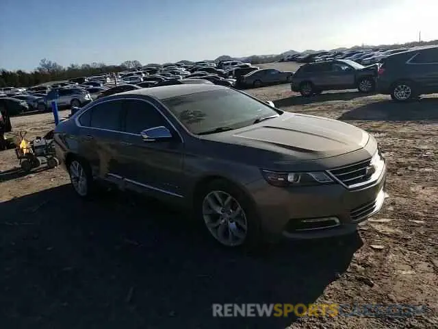 11 fotografías del automóvil dañado 1G1105S33KU107105 CHEVROLET IMPALA 2019