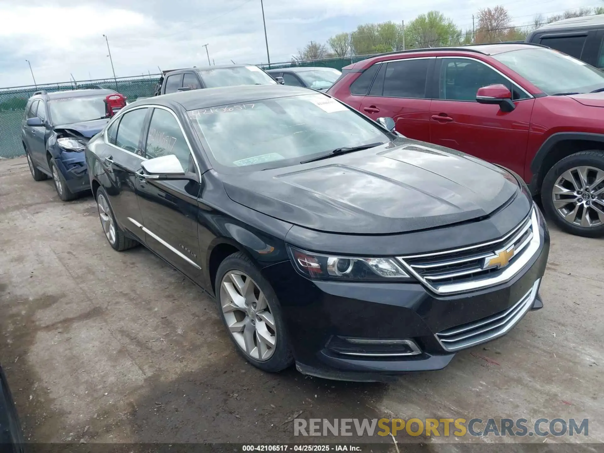 1 fotografías del automóvil dañado 1G1105S36KU105588 CHEVROLET IMPALA 2019