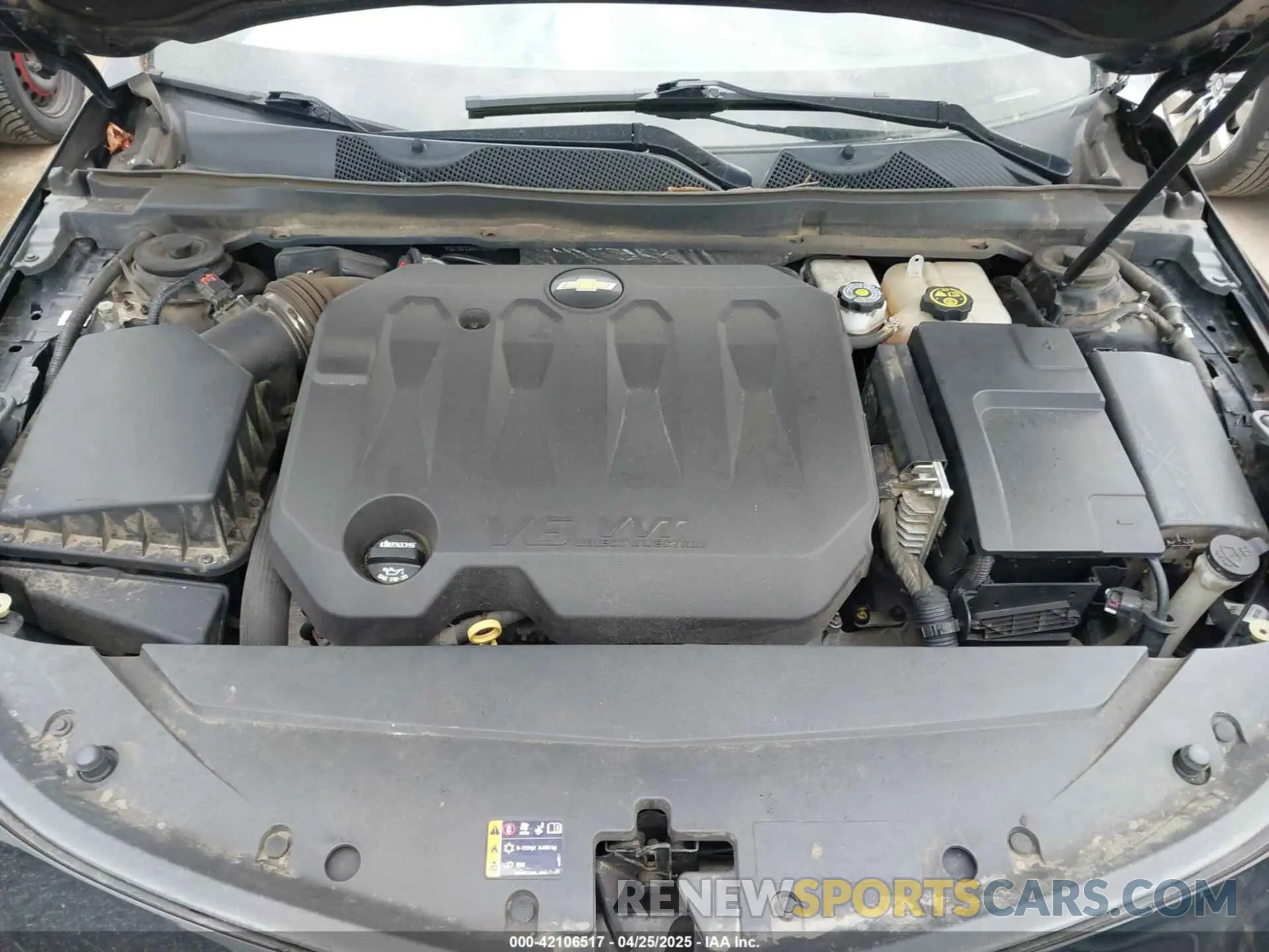 10 fotografías del automóvil dañado 1G1105S36KU105588 CHEVROLET IMPALA 2019