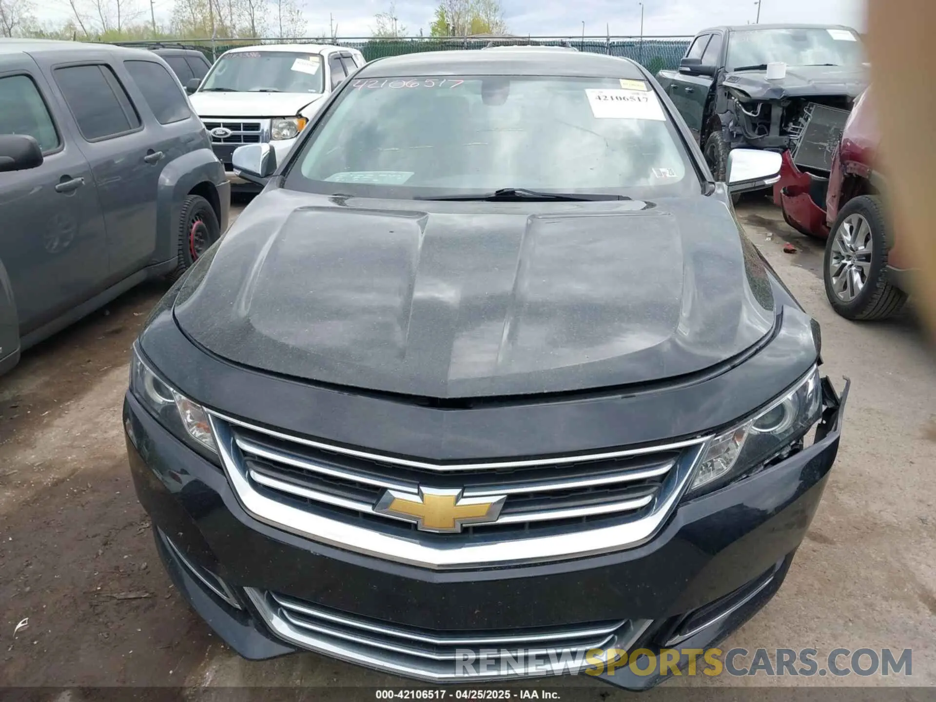 12 fotografías del automóvil dañado 1G1105S36KU105588 CHEVROLET IMPALA 2019