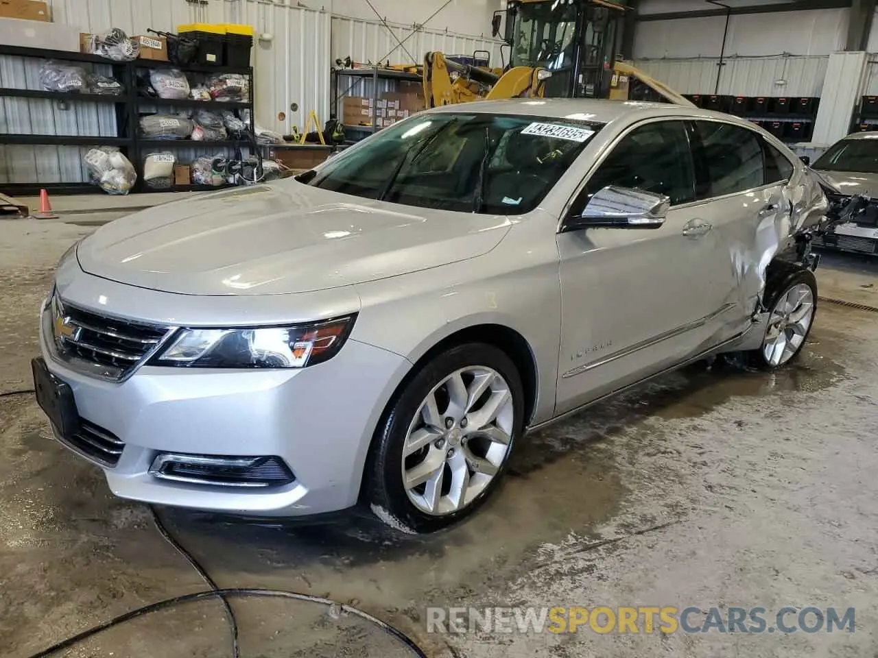 1 fotografías del automóvil dañado 1G1105S37KU141435 CHEVROLET IMPALA 2019