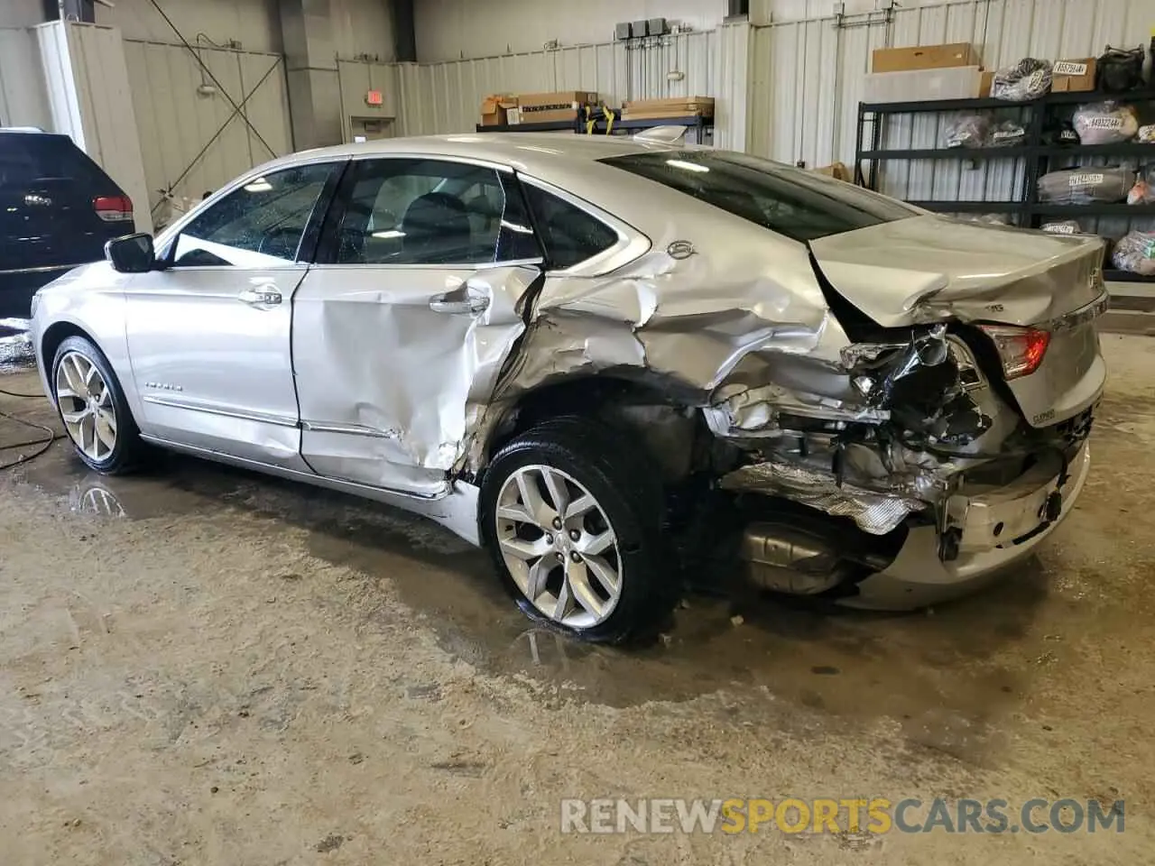 2 fotografías del automóvil dañado 1G1105S37KU141435 CHEVROLET IMPALA 2019