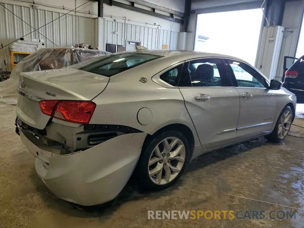 3 fotografías del automóvil dañado 1G1105S37KU141435 CHEVROLET IMPALA 2019