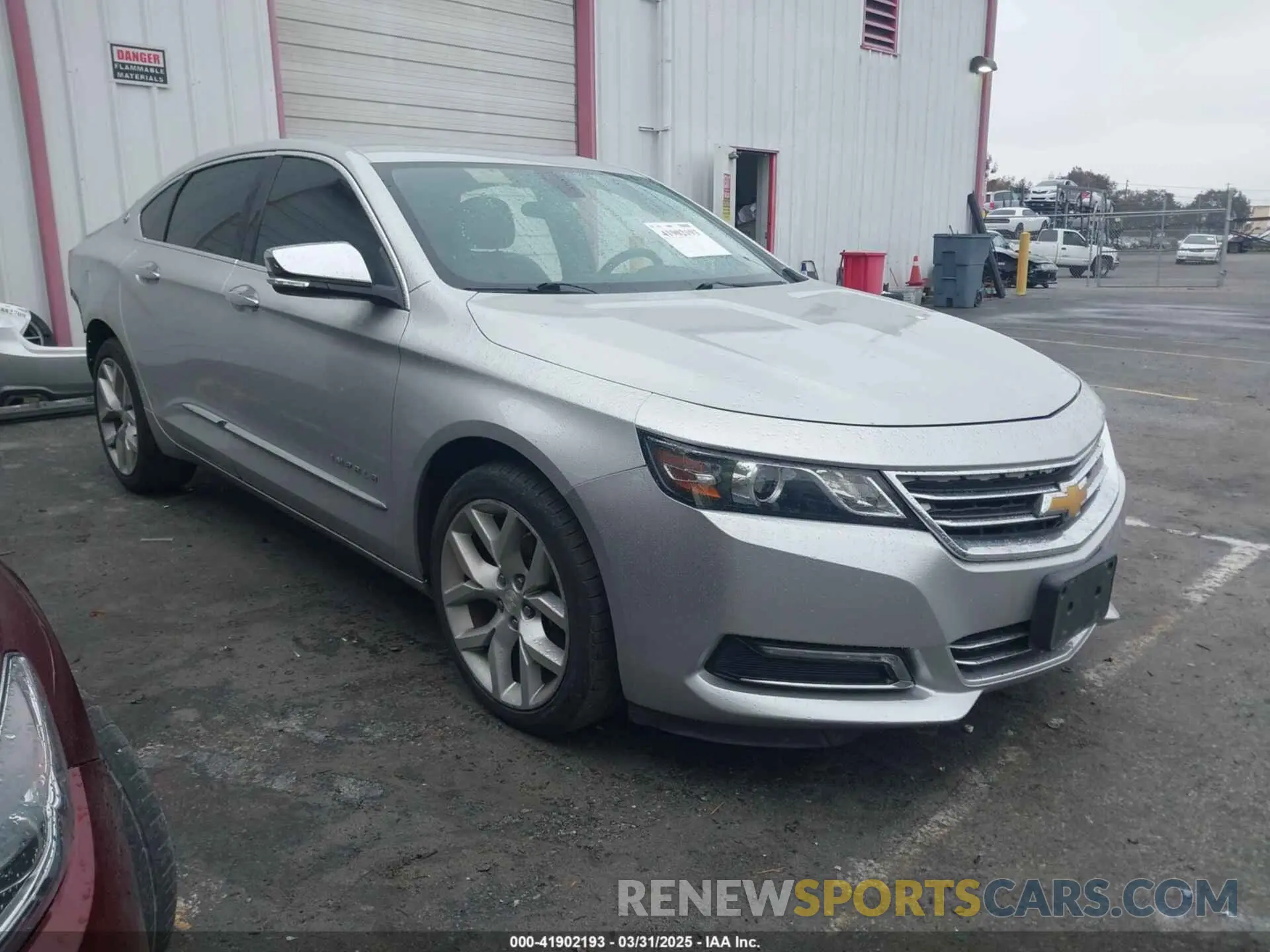 14 fotografías del automóvil dañado 1G1105S37KU142374 CHEVROLET IMPALA 2019