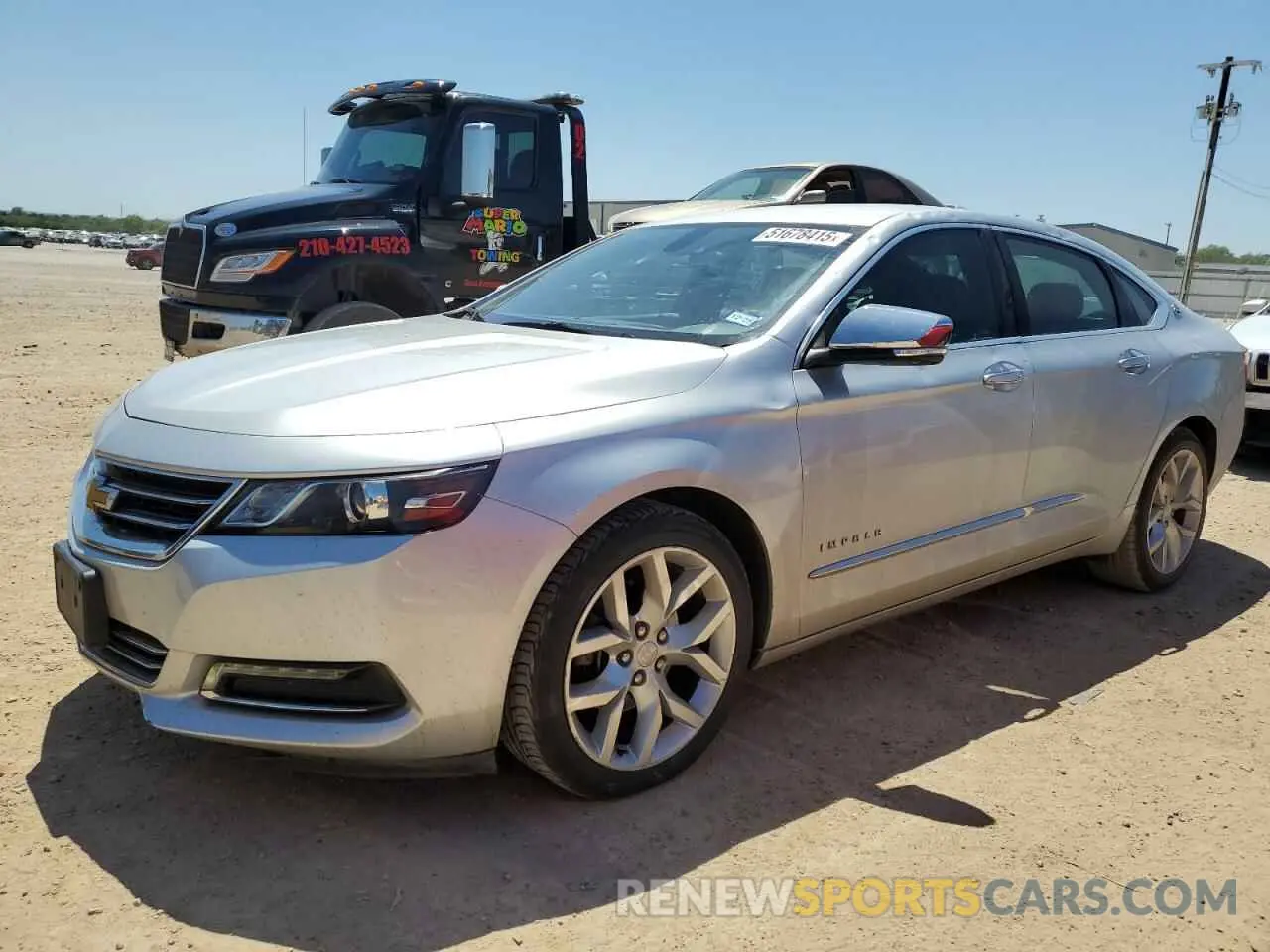1 fotografías del automóvil dañado 1G1105S38KU112669 CHEVROLET IMPALA 2019