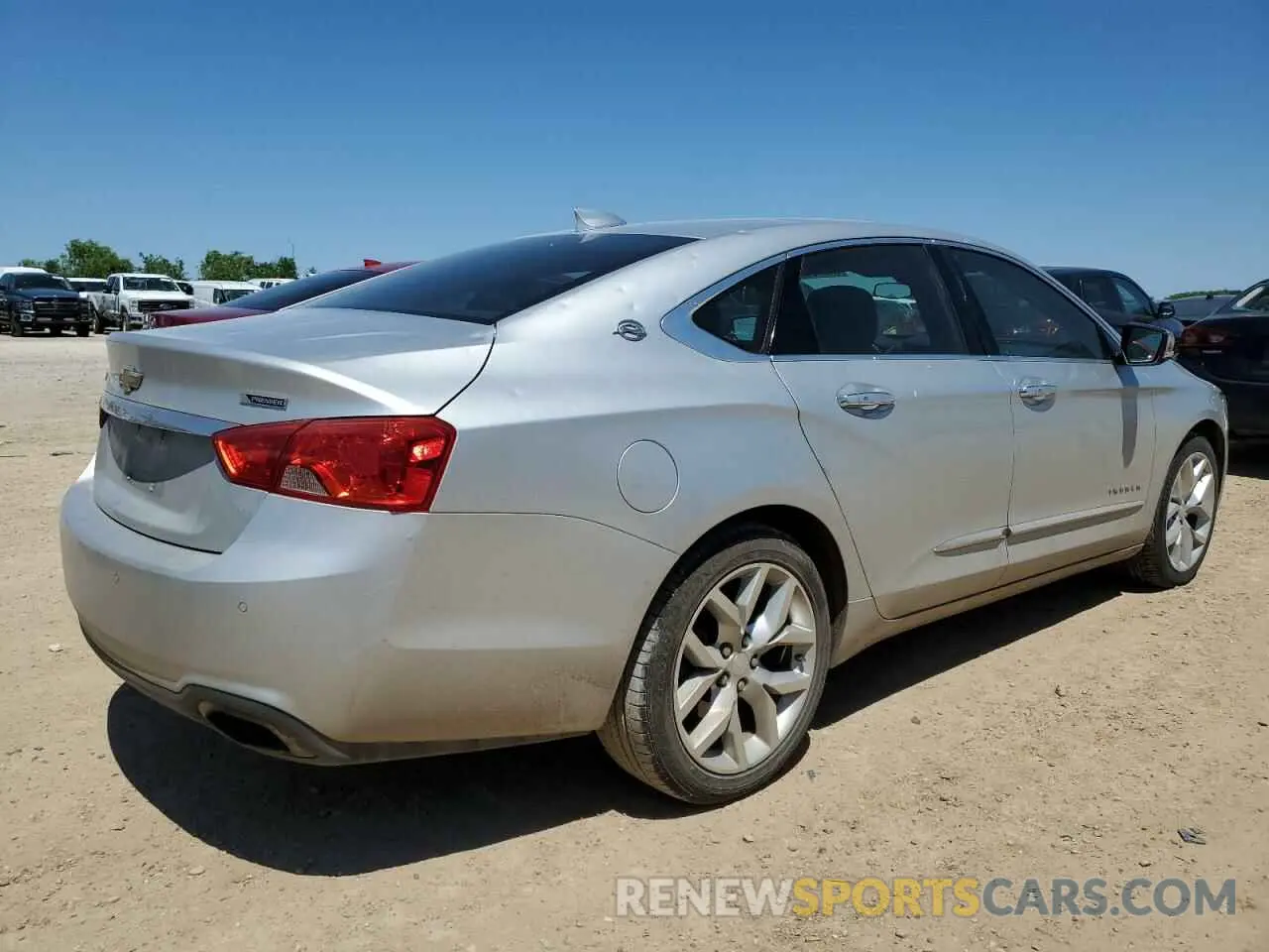 3 fotografías del automóvil dañado 1G1105S38KU112669 CHEVROLET IMPALA 2019