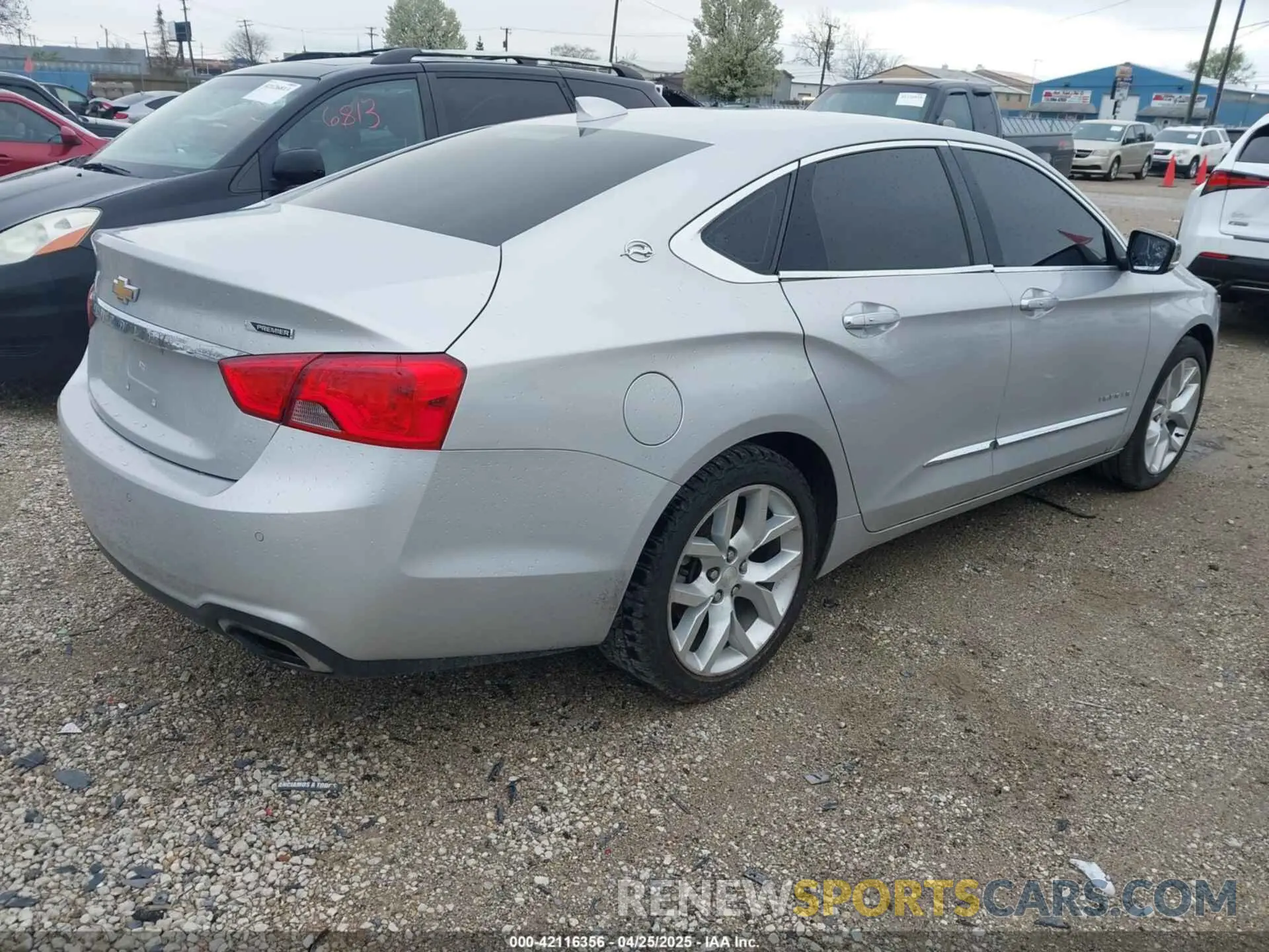 4 fotografías del automóvil dañado 1G1105S38KU135028 CHEVROLET IMPALA 2019