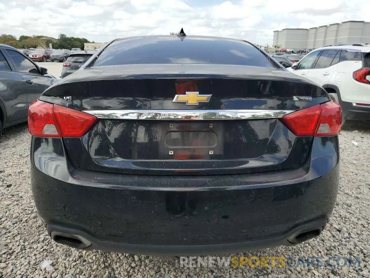 6 fotografías del automóvil dañado 1G1105S3XKU116769 CHEVROLET IMPALA 2019
