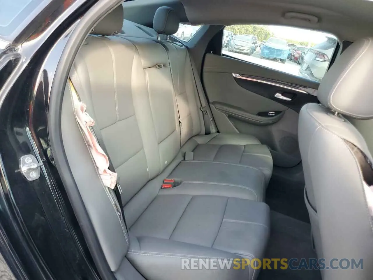 10 fotografías del automóvil dañado 1G11Z5S32KU146600 CHEVROLET IMPALA 2019