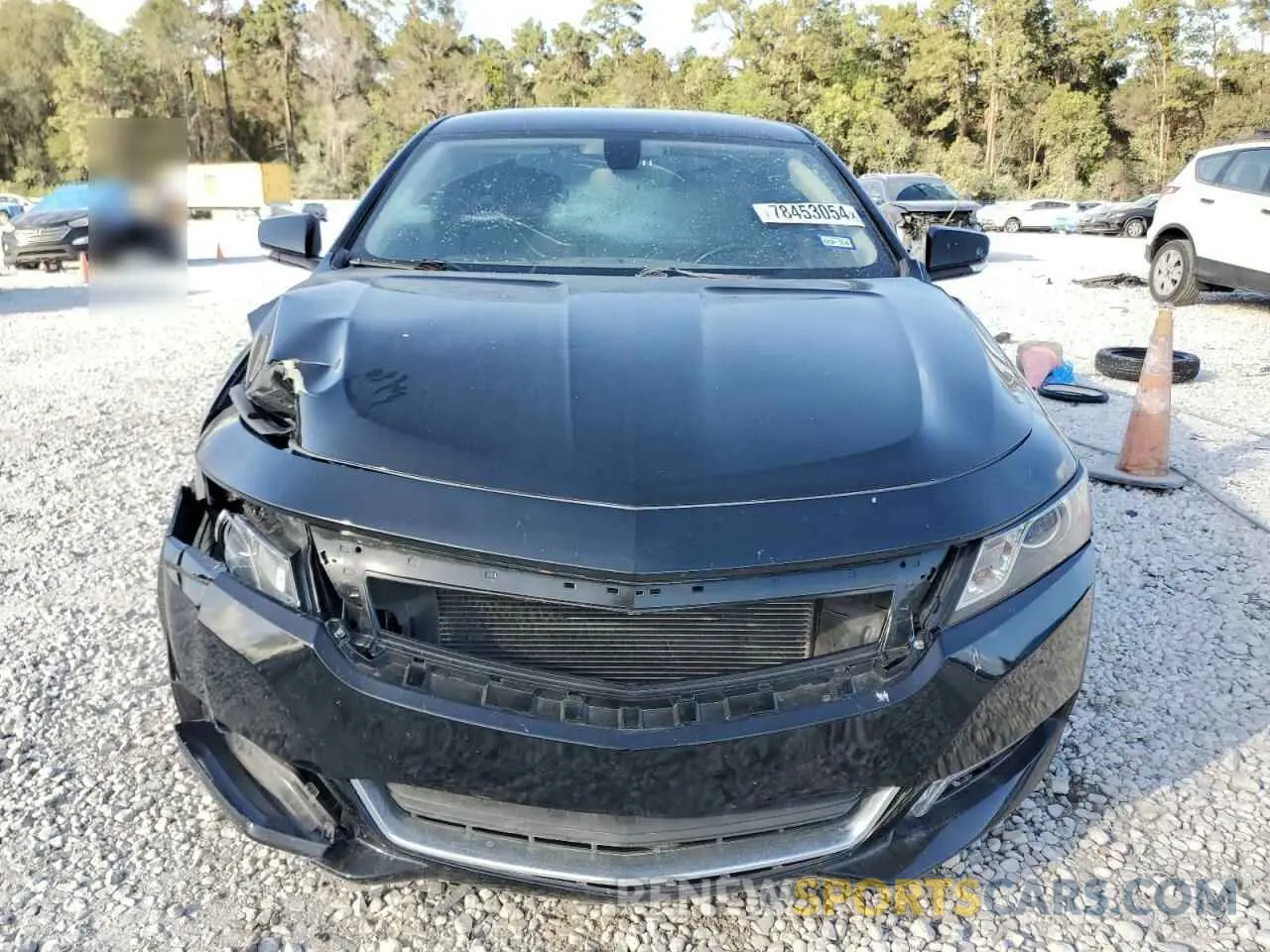5 fotografías del automóvil dañado 1G11Z5S32KU146600 CHEVROLET IMPALA 2019