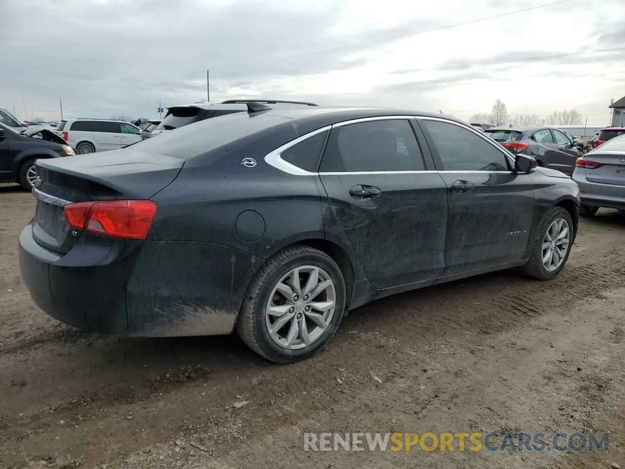 3 fotografías del automóvil dañado 1G11Z5S33KU107188 CHEVROLET IMPALA 2019