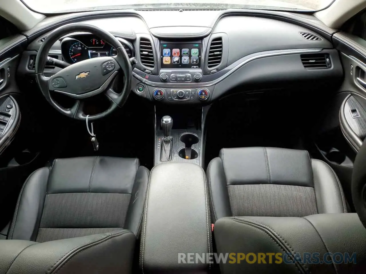 8 fotografías del automóvil dañado 1G11Z5S33KU107188 CHEVROLET IMPALA 2019