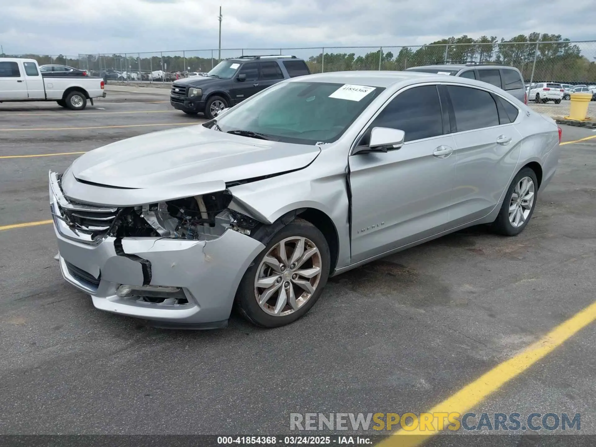 2 fotografías del automóvil dañado 1G11Z5S34KU104803 CHEVROLET IMPALA 2019