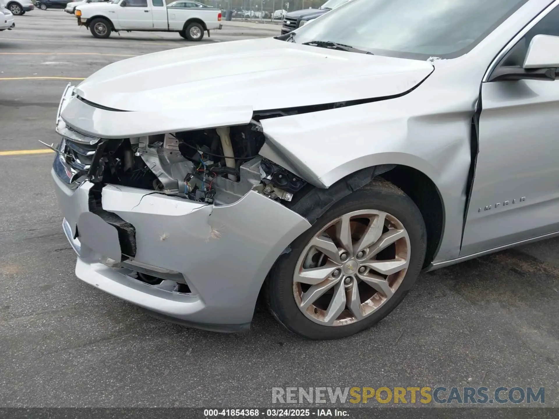 6 fotografías del automóvil dañado 1G11Z5S34KU104803 CHEVROLET IMPALA 2019