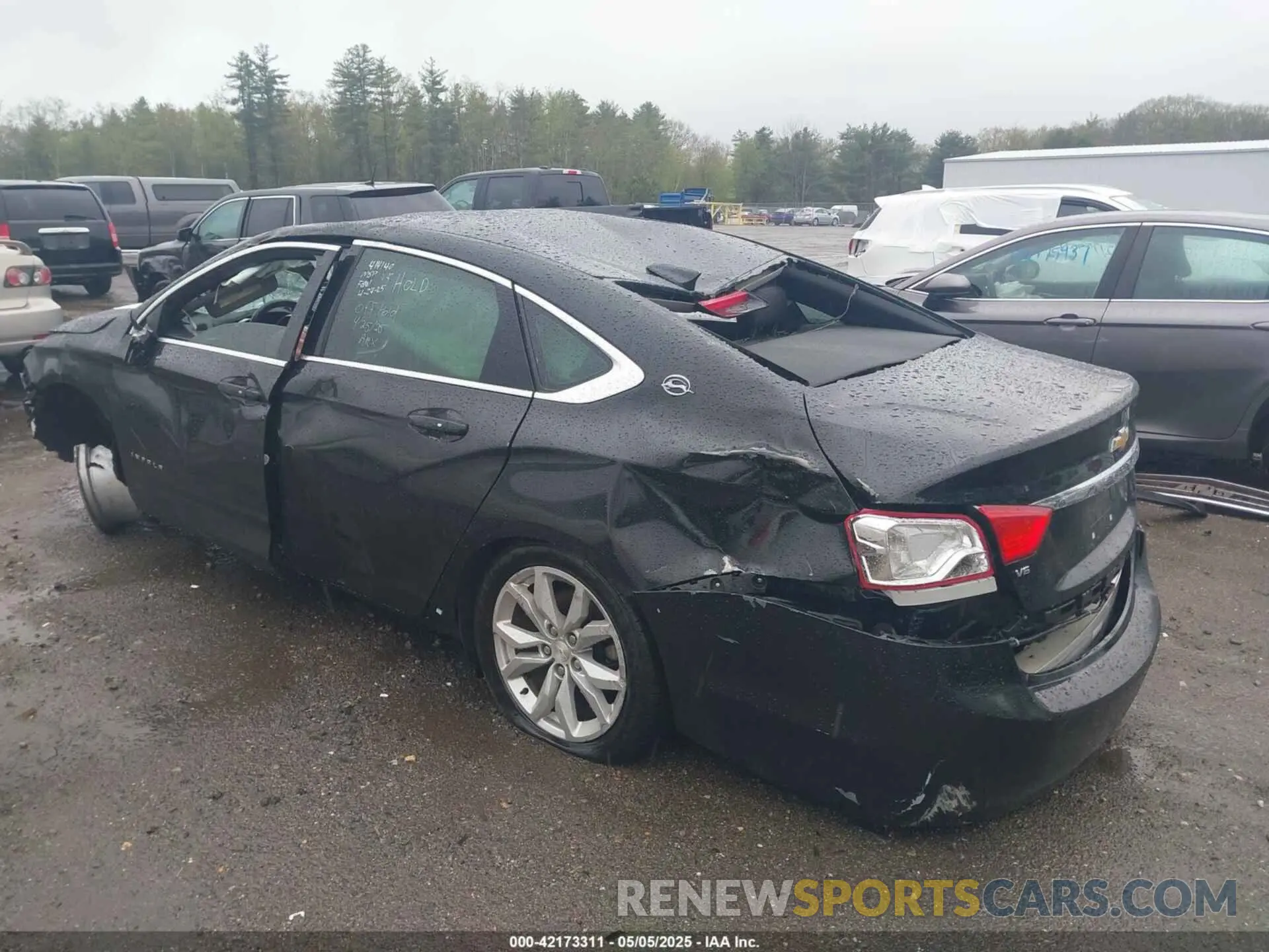 3 fotografías del automóvil dañado 1G11Z5S34KU107085 CHEVROLET IMPALA 2019