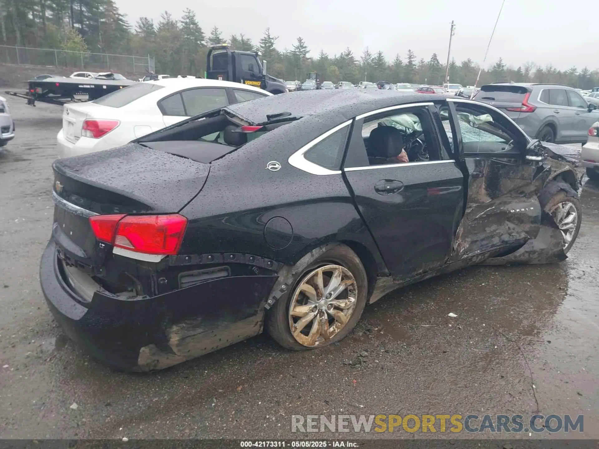 4 fotografías del automóvil dañado 1G11Z5S34KU107085 CHEVROLET IMPALA 2019