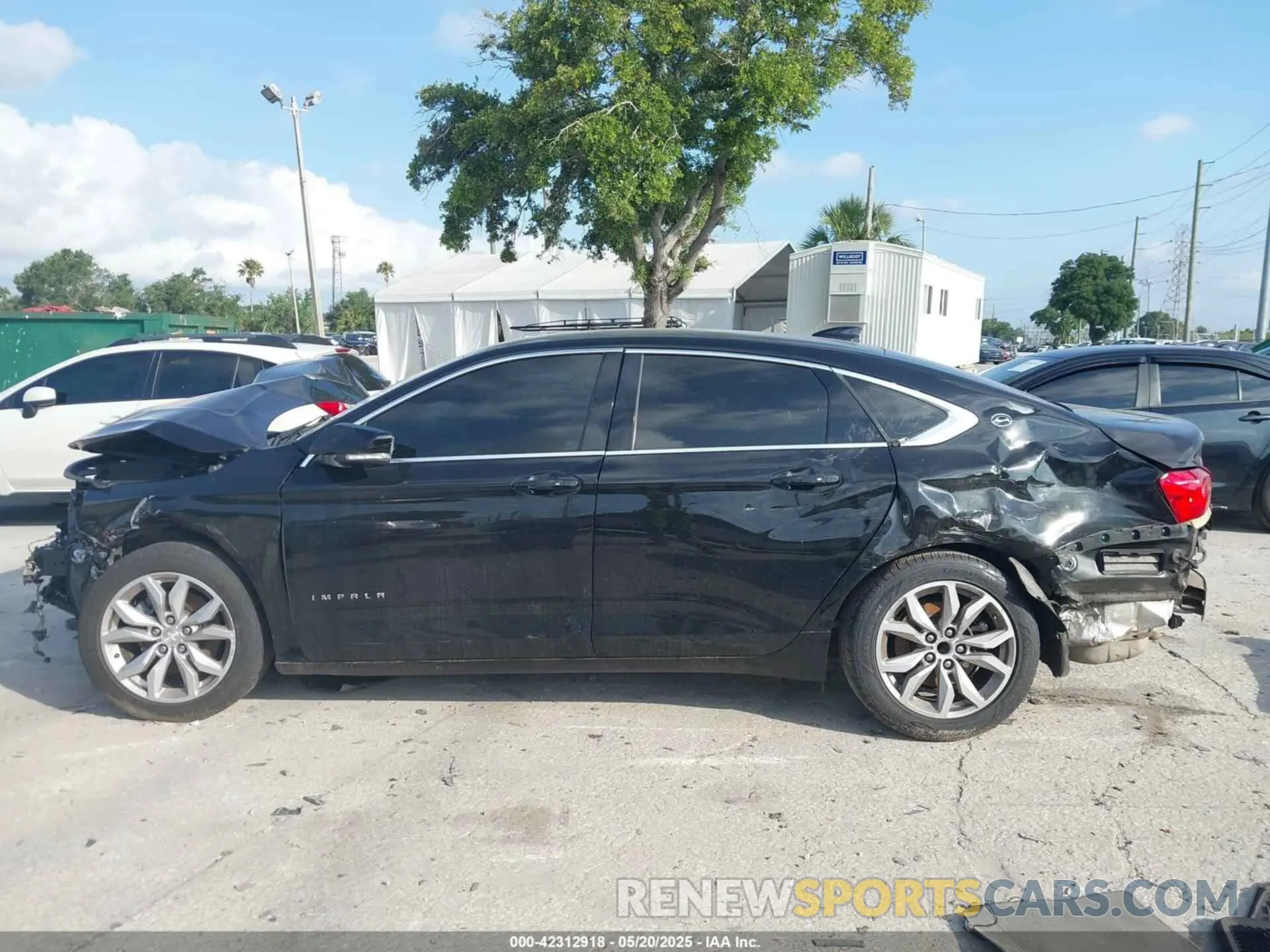 15 fotografías del automóvil dañado 1G11Z5S34KU118345 CHEVROLET IMPALA 2019