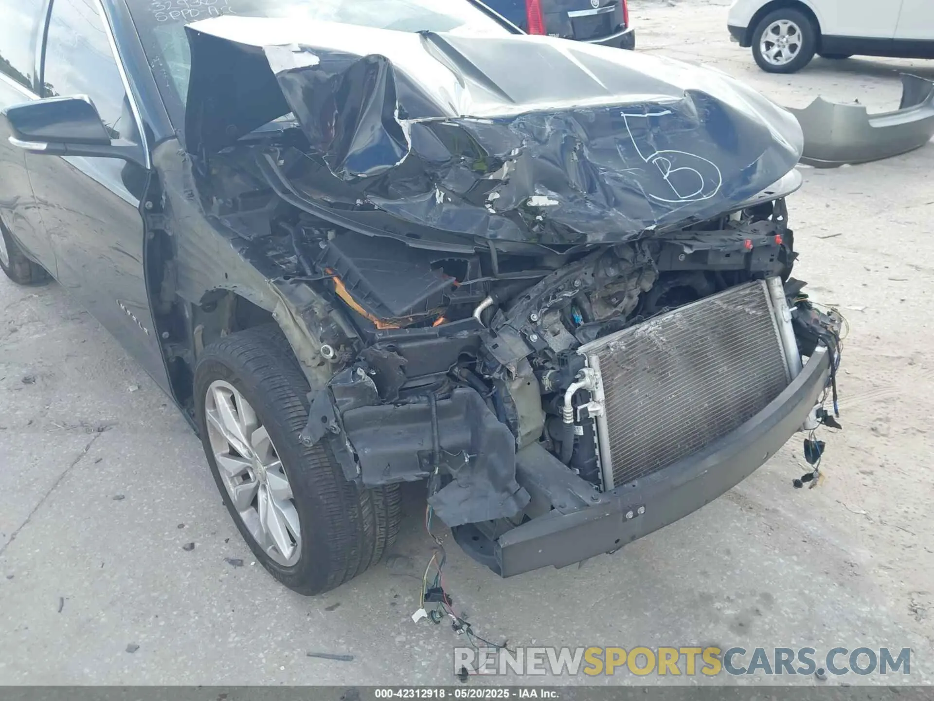 6 fotografías del automóvil dañado 1G11Z5S34KU118345 CHEVROLET IMPALA 2019