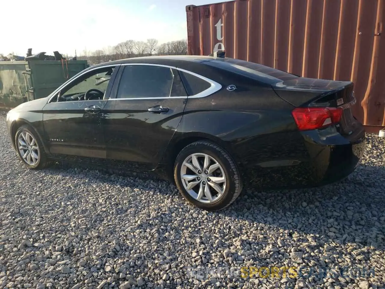 2 fotografías del automóvil dañado 1G11Z5S35KU115728 CHEVROLET IMPALA 2019