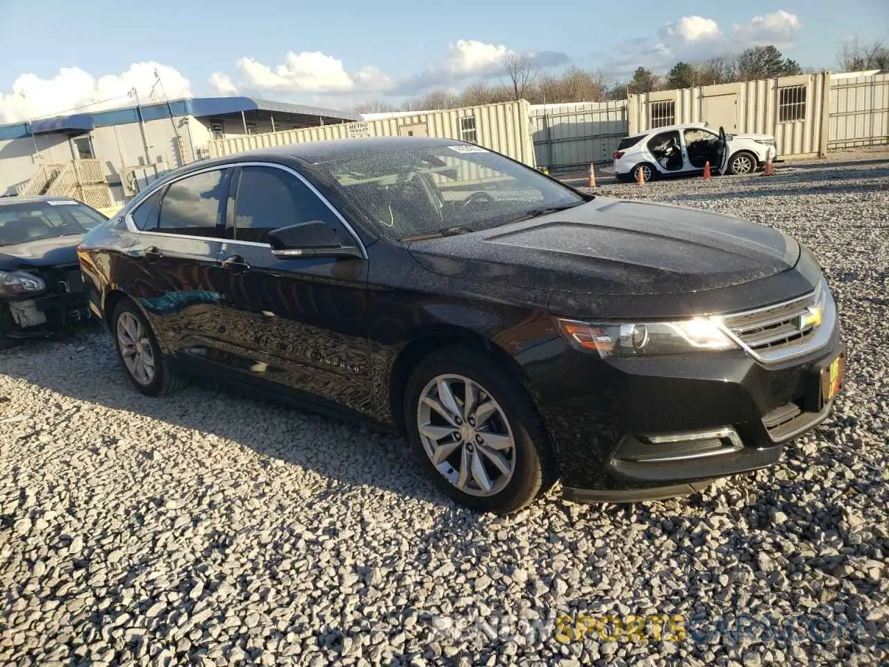 4 fotografías del automóvil dañado 1G11Z5S35KU115728 CHEVROLET IMPALA 2019
