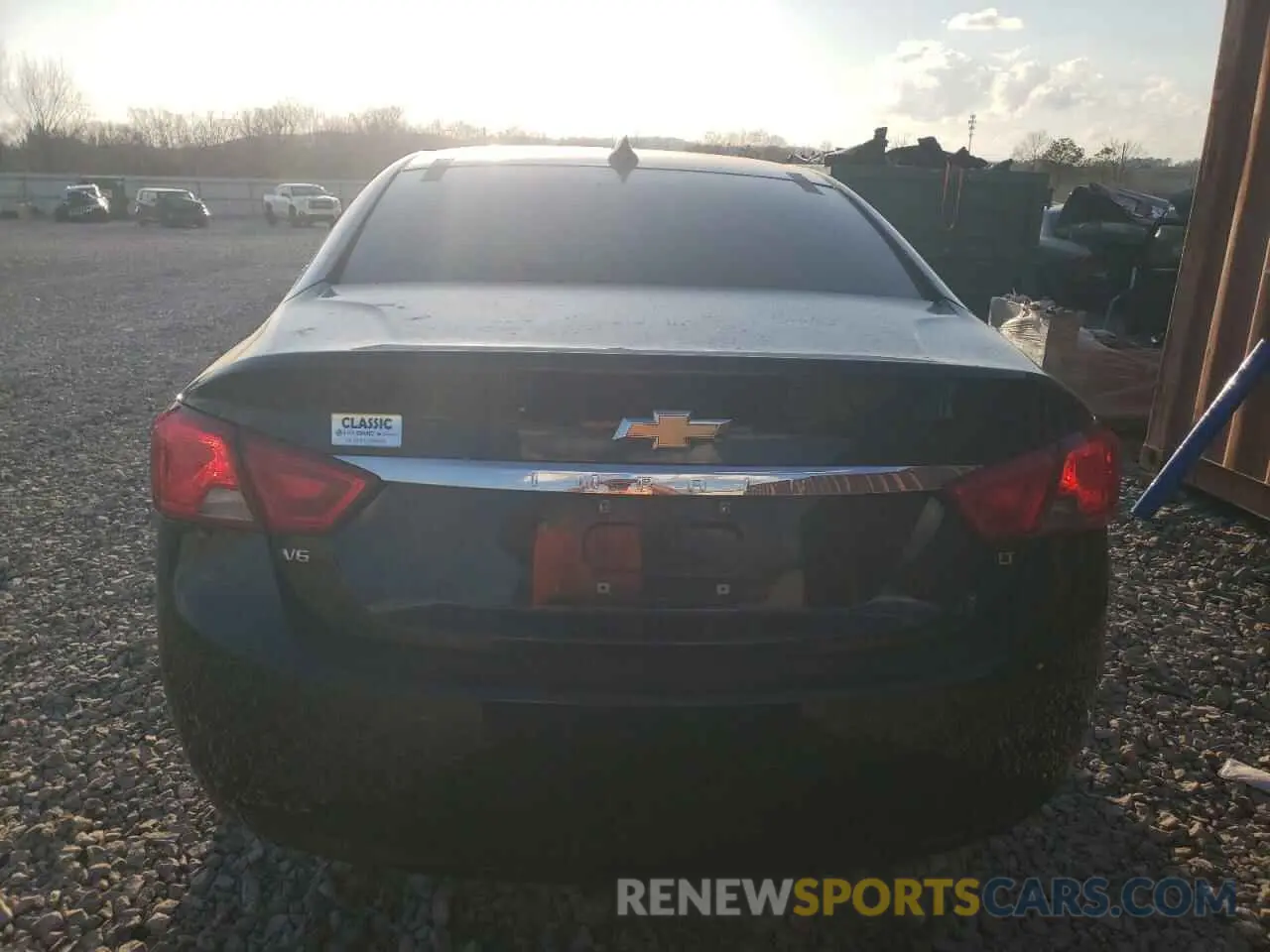6 fotografías del automóvil dañado 1G11Z5S35KU115728 CHEVROLET IMPALA 2019