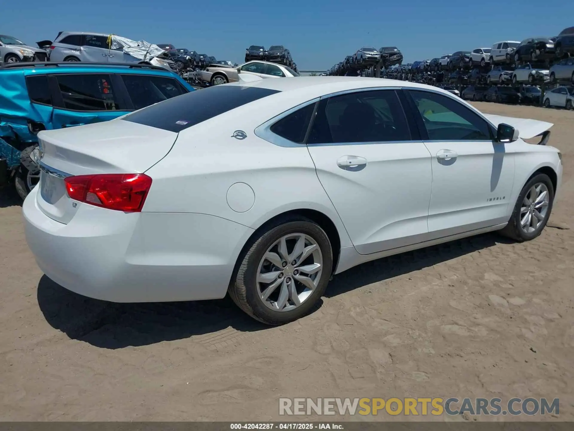 4 fotografías del automóvil dañado 1G11Z5S36KU113051 CHEVROLET IMPALA 2019