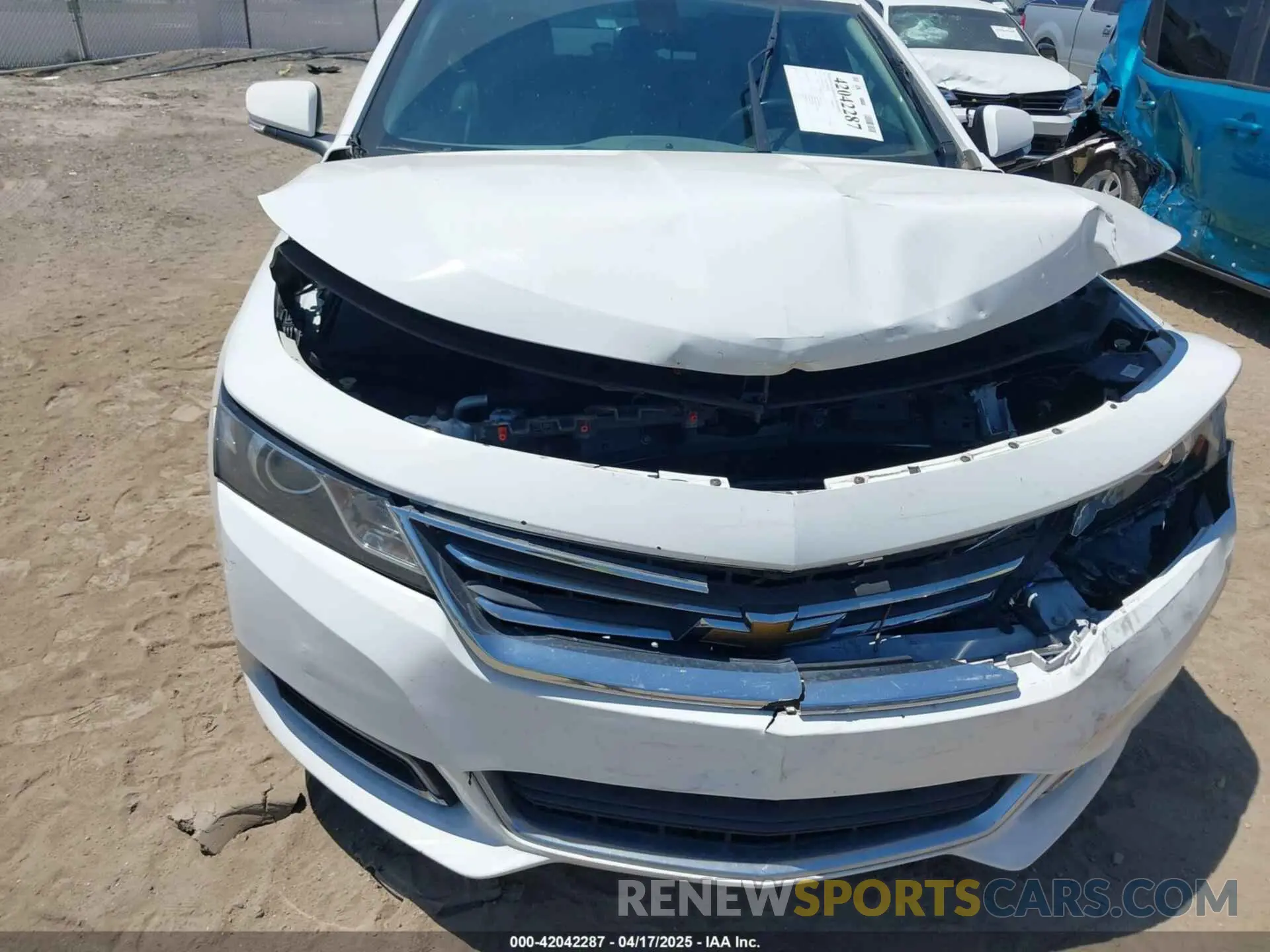 6 fotografías del automóvil dañado 1G11Z5S36KU113051 CHEVROLET IMPALA 2019