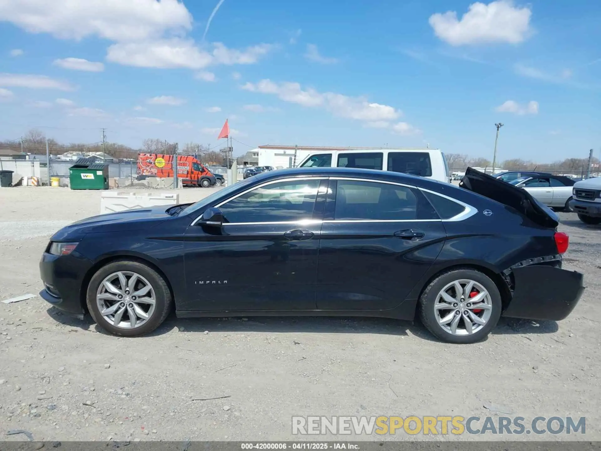 14 fotografías del automóvil dañado 1G11Z5S39KU104196 CHEVROLET IMPALA 2019