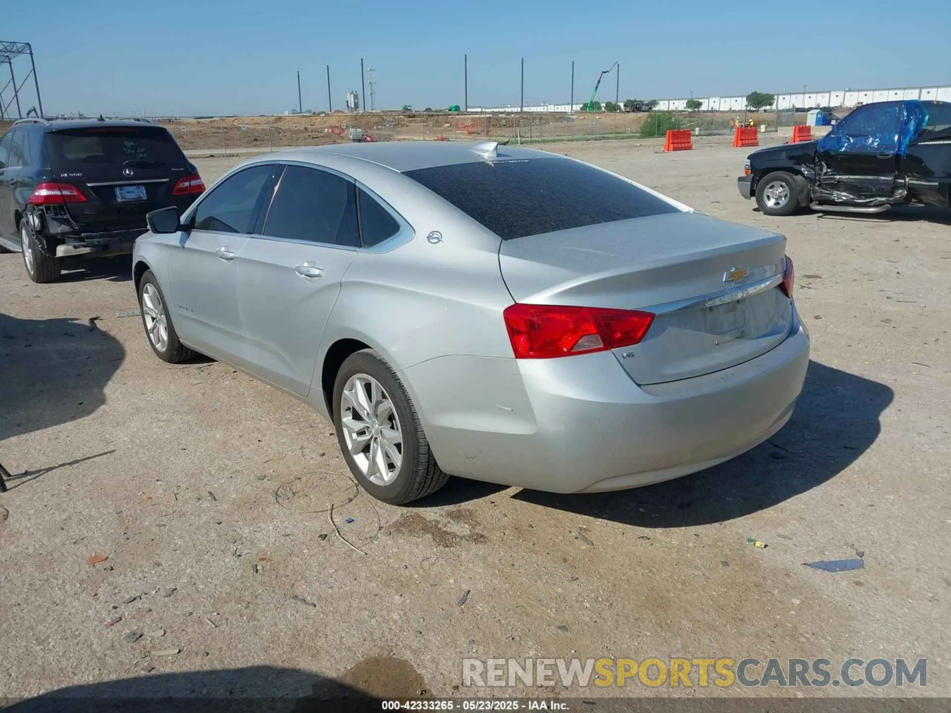 3 fotografías del automóvil dañado 1G11Z5S3XKU128474 CHEVROLET IMPALA 2019