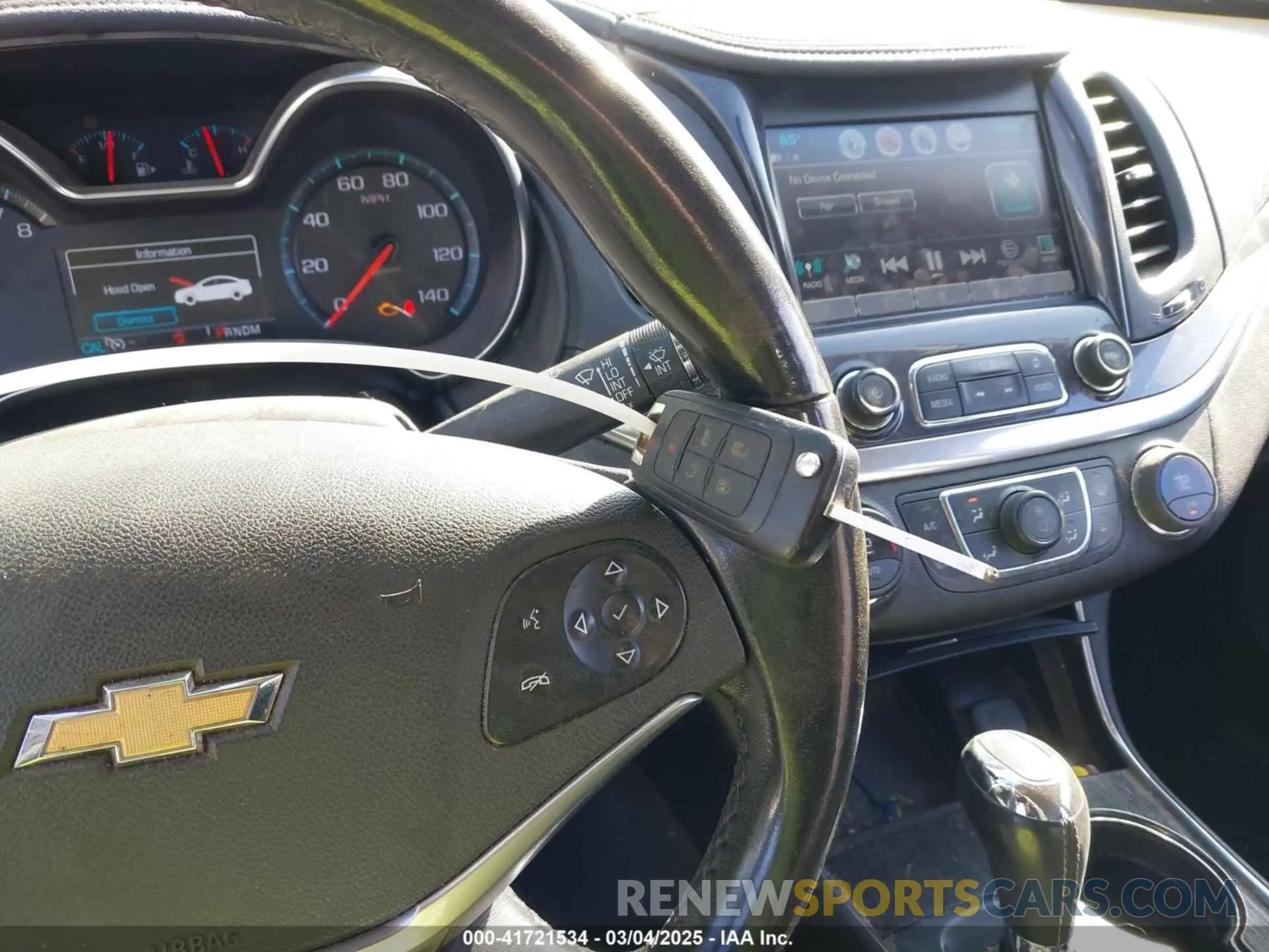 11 fotografías del automóvil dañado 1G11Z5SA5KU132382 CHEVROLET IMPALA 2019