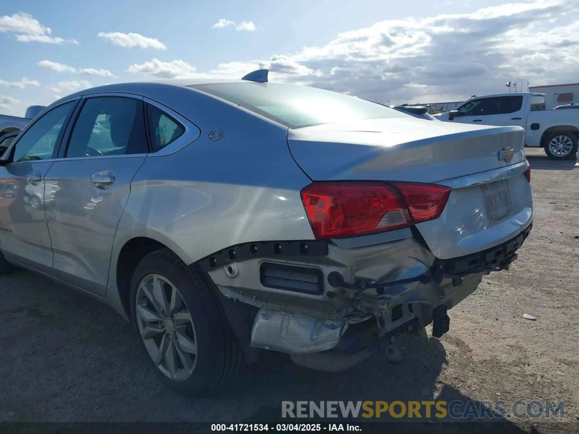 6 fotografías del automóvil dañado 1G11Z5SA5KU132382 CHEVROLET IMPALA 2019