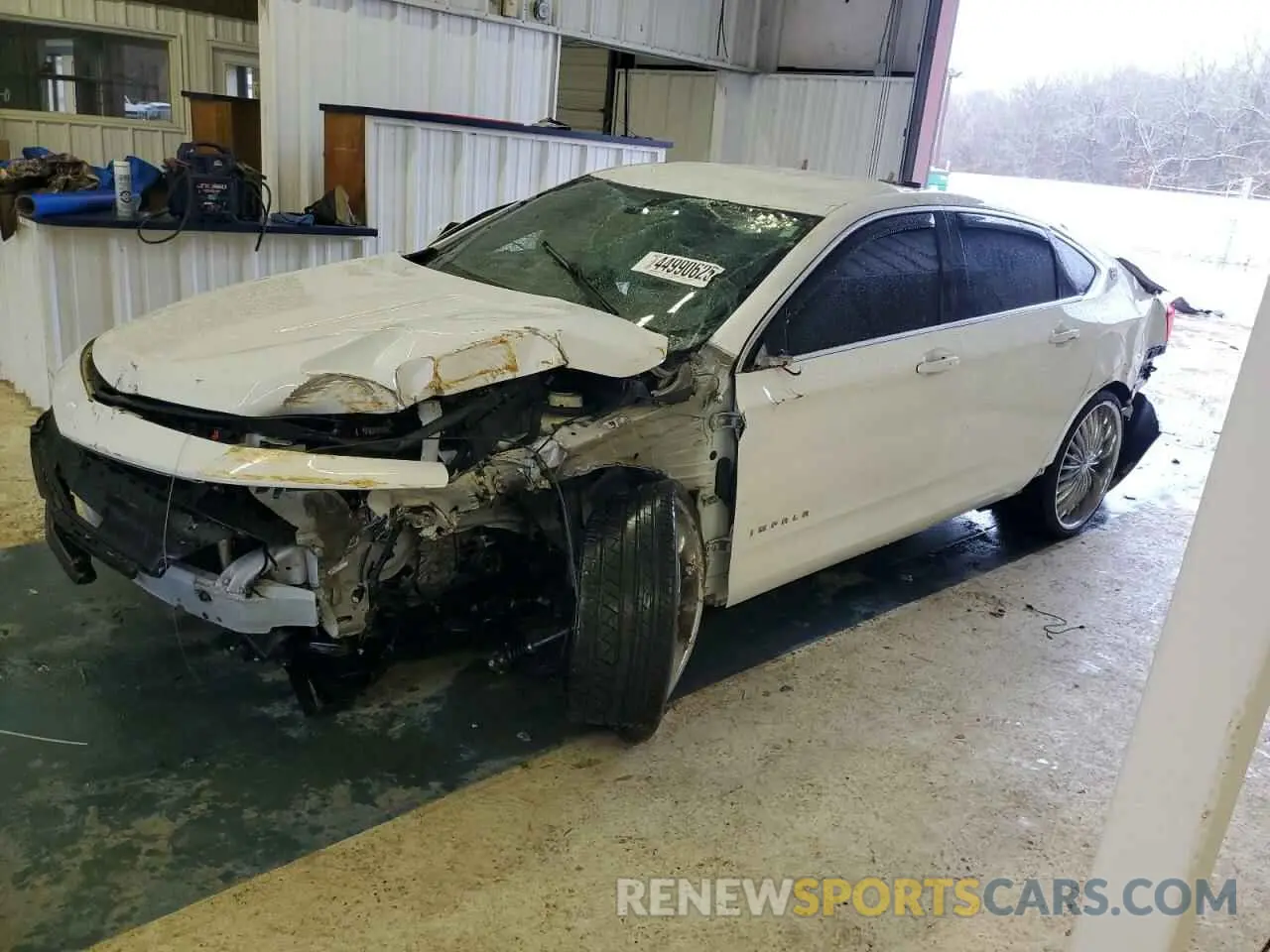 1 fotografías del automóvil dañado 1G11Z5SA5KU136139 CHEVROLET IMPALA 2019