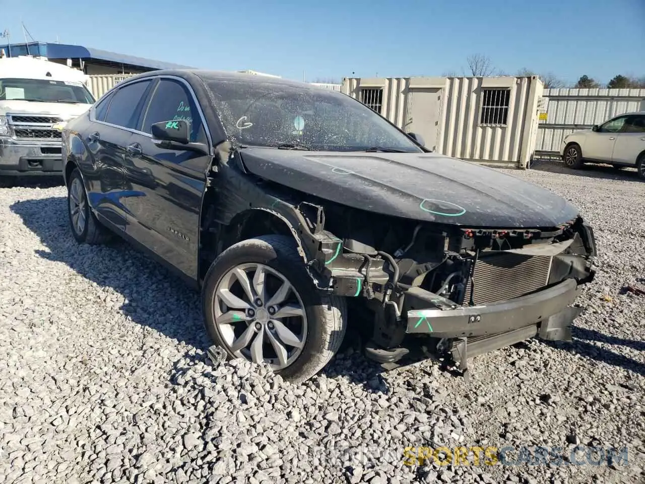 4 fotografías del automóvil dañado 1G11Z5SA5KU141938 CHEVROLET IMPALA 2019