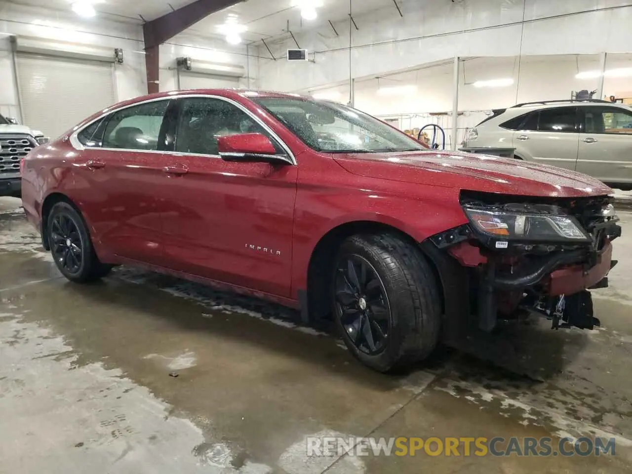 4 fotografías del automóvil dañado 1G11Z5SA5KU144662 CHEVROLET IMPALA 2019