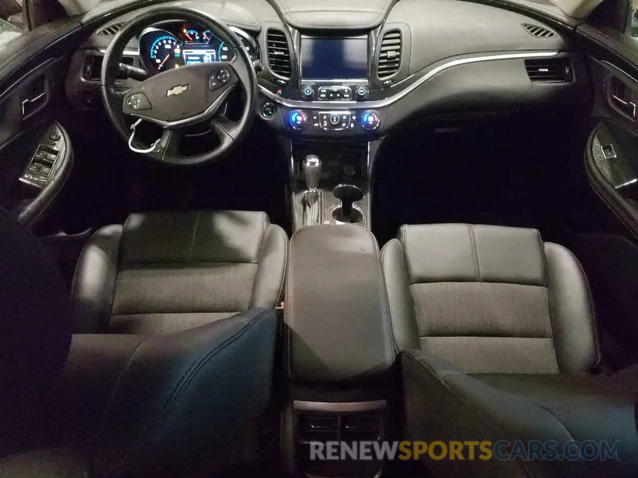 8 fotografías del automóvil dañado 1G11Z5SA5KU144662 CHEVROLET IMPALA 2019
