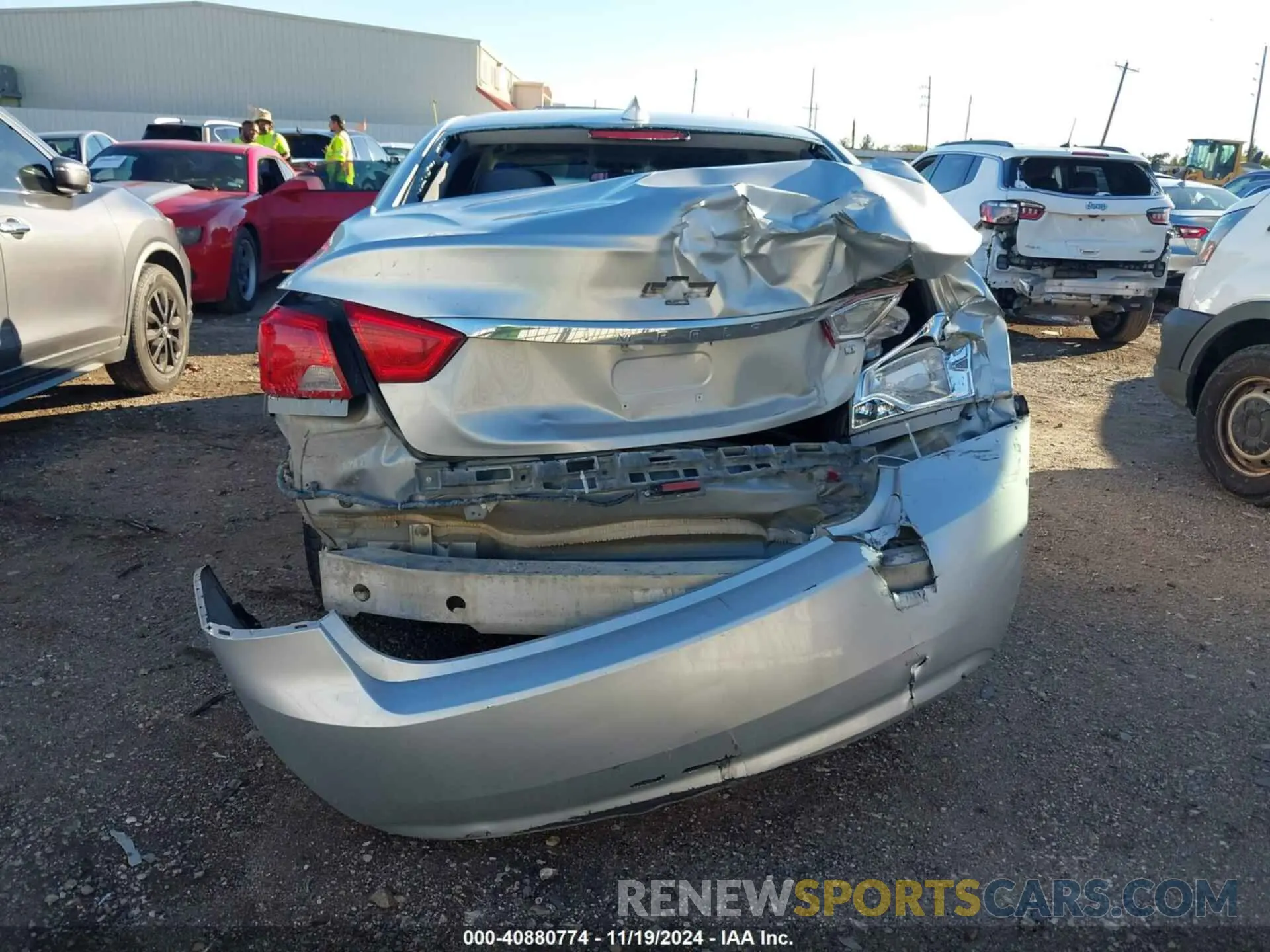 15 fotografías del automóvil dañado 1G11Z5SA8KU132604 CHEVROLET IMPALA 2019
