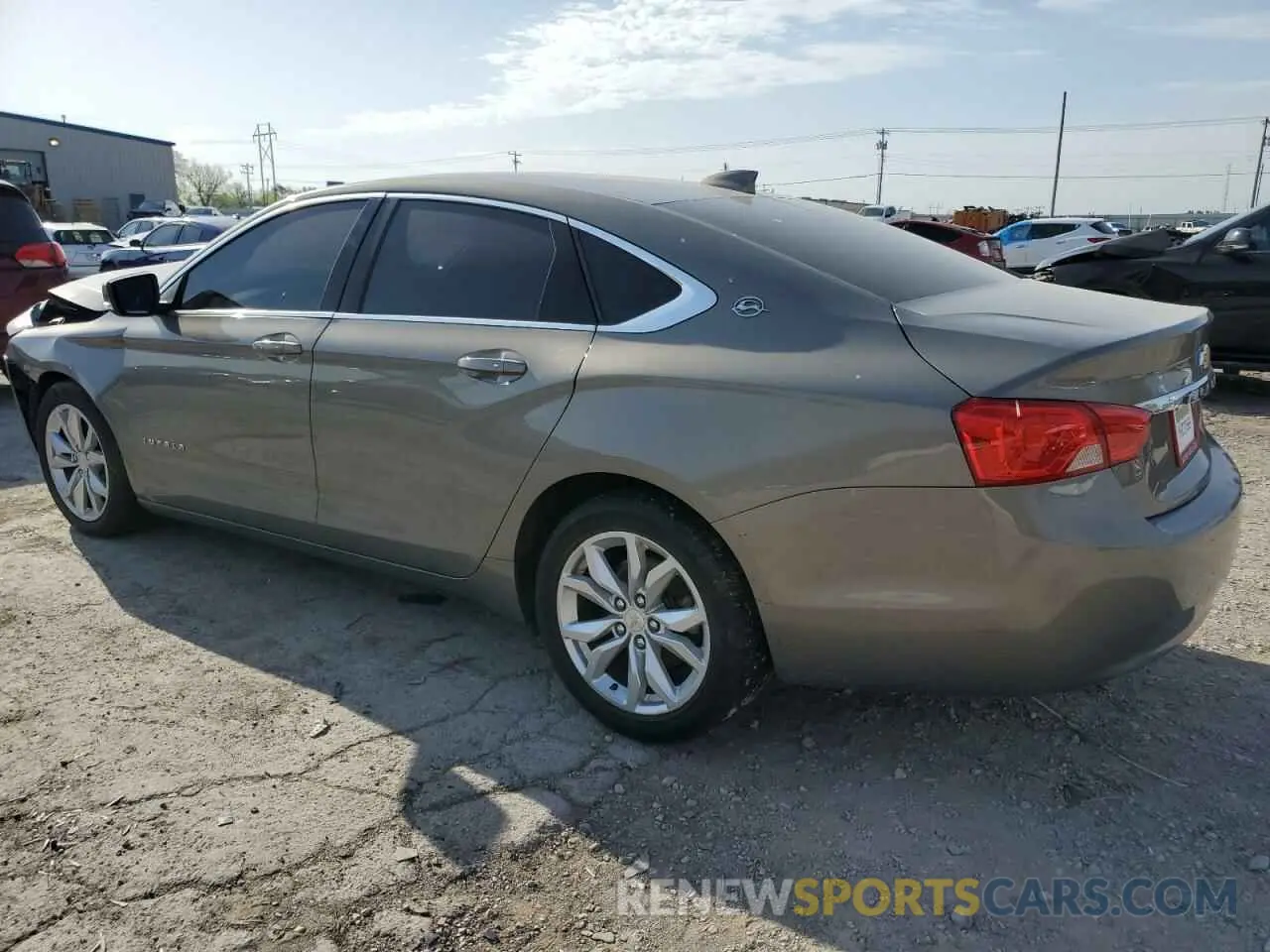 2 fotografías del automóvil dañado 1G11Z5SA9KU132109 CHEVROLET IMPALA 2019