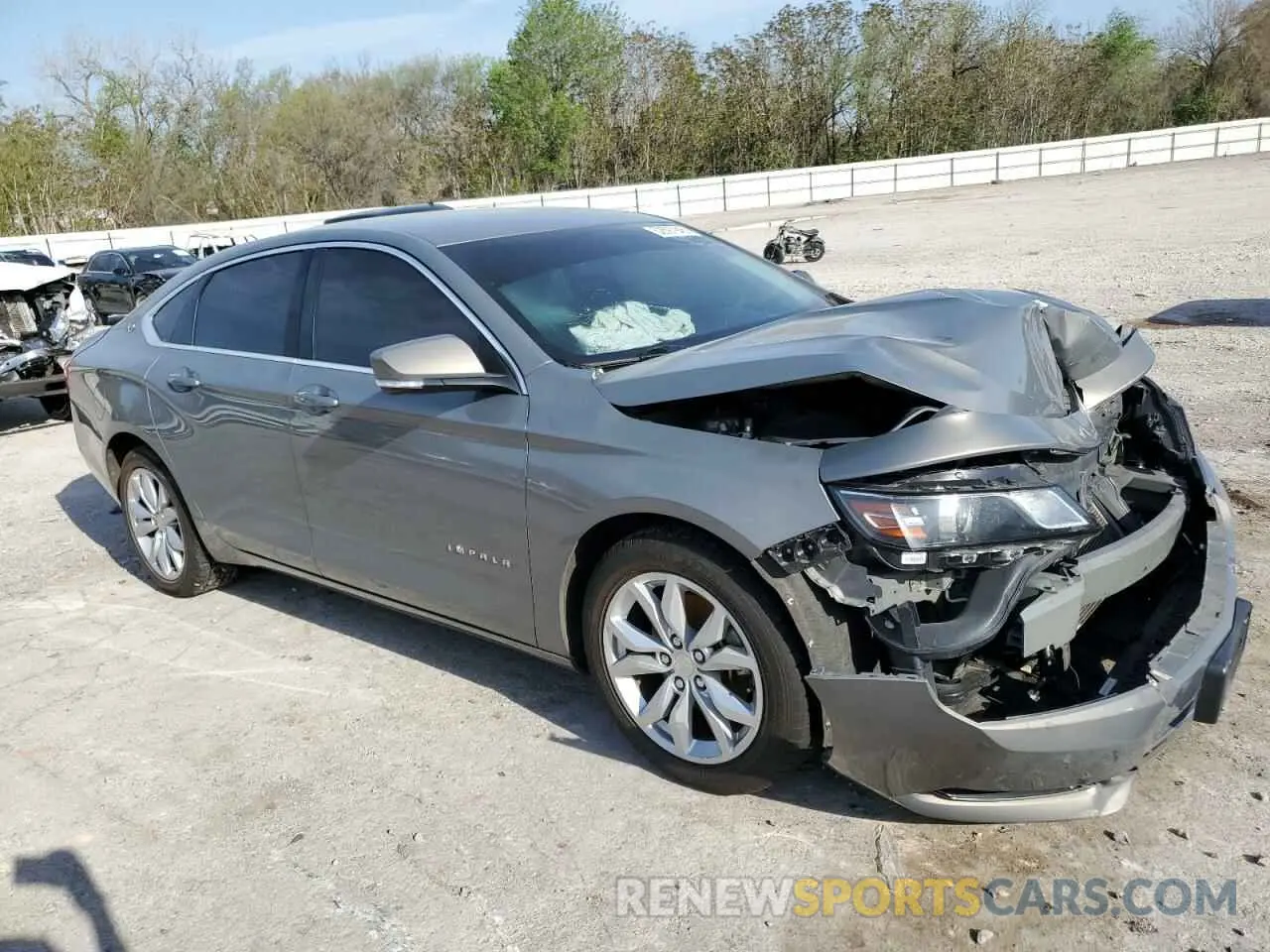 4 fotografías del automóvil dañado 1G11Z5SA9KU132109 CHEVROLET IMPALA 2019