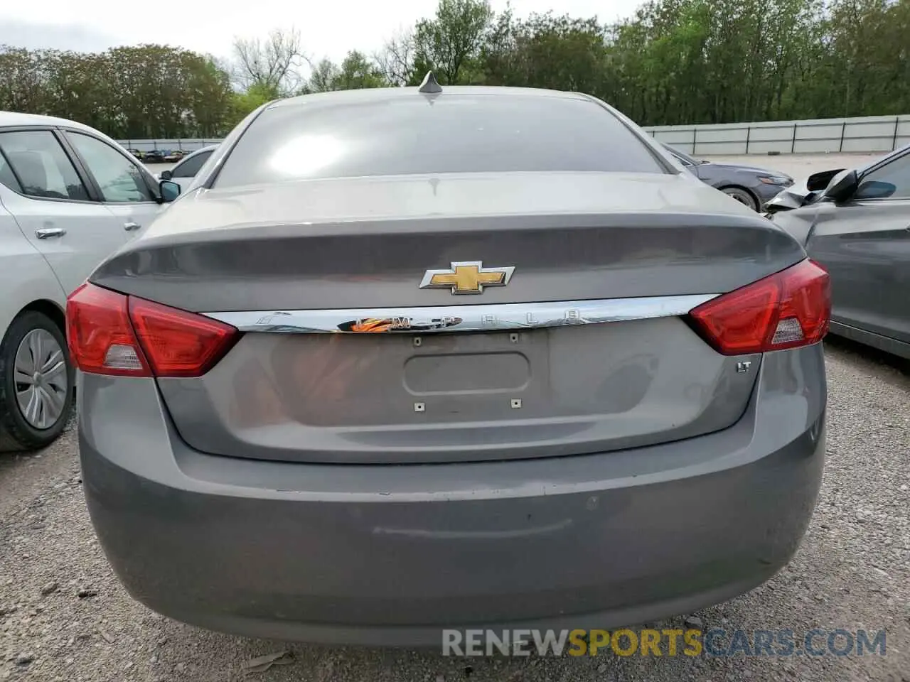6 fotografías del automóvil dañado 1G11Z5SA9KU132109 CHEVROLET IMPALA 2019