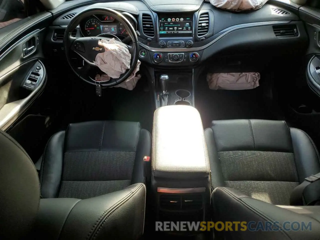 8 fotografías del automóvil dañado 1G11Z5SA9KU132109 CHEVROLET IMPALA 2019