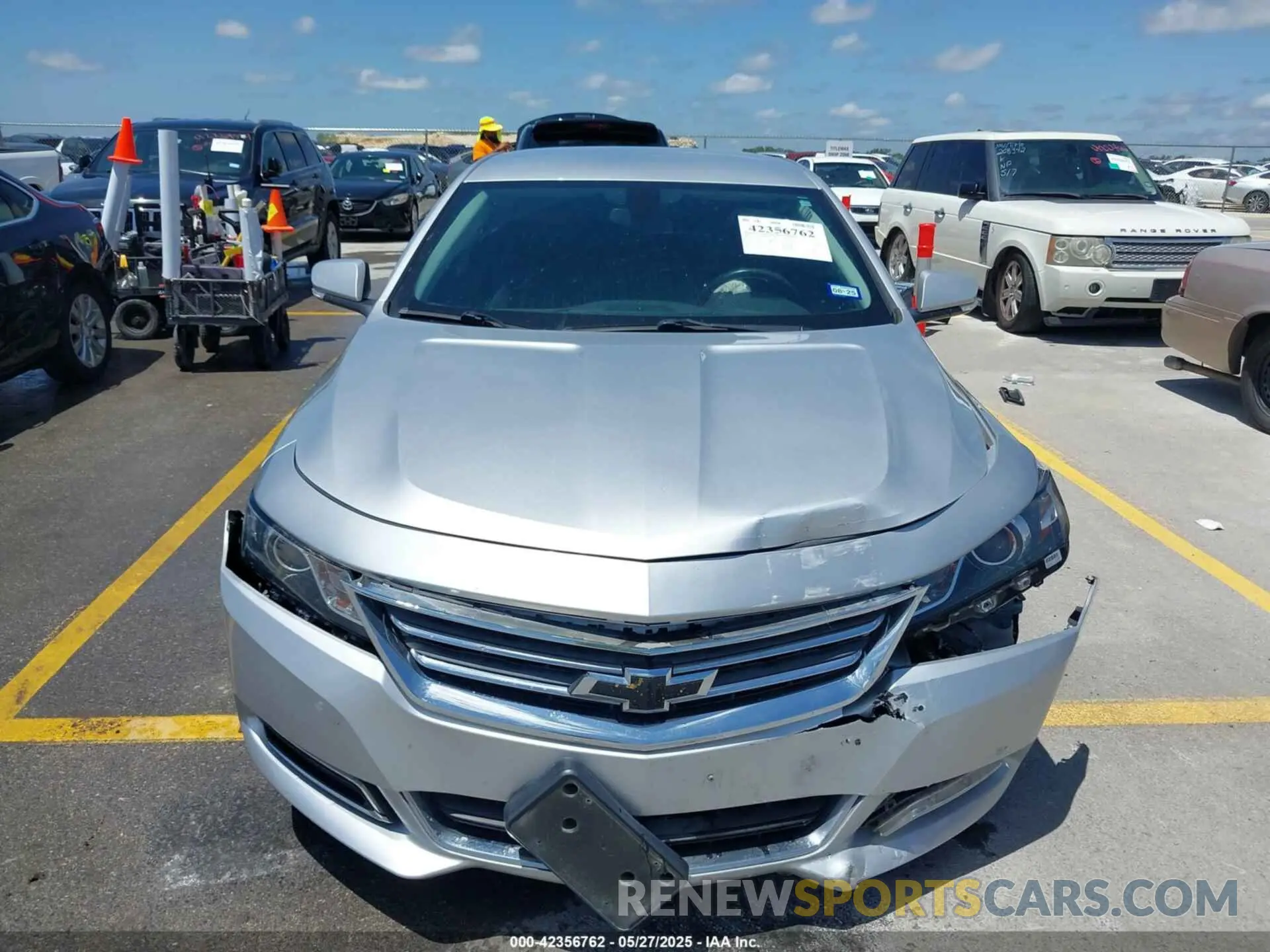 6 fotografías del automóvil dañado 1G11Z5SA9KU132174 CHEVROLET IMPALA 2019