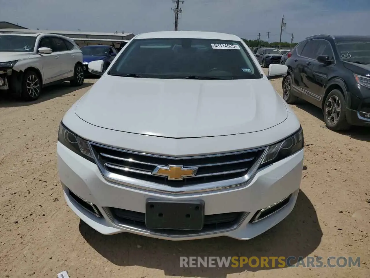 5 fotografías del automóvil dañado 1G11Z5SA9KU138492 CHEVROLET IMPALA 2019
