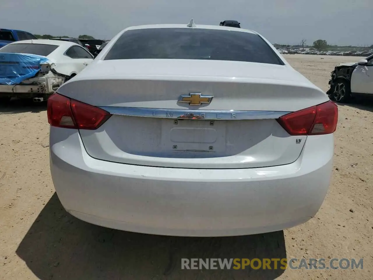 6 fotografías del automóvil dañado 1G11Z5SA9KU138492 CHEVROLET IMPALA 2019