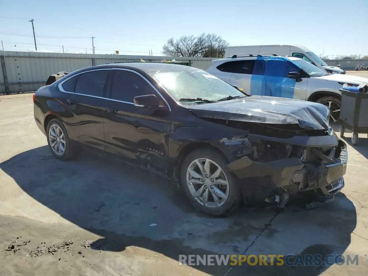 4 fotografías del automóvil dañado 1G11Z5SA9KU140677 CHEVROLET IMPALA 2019